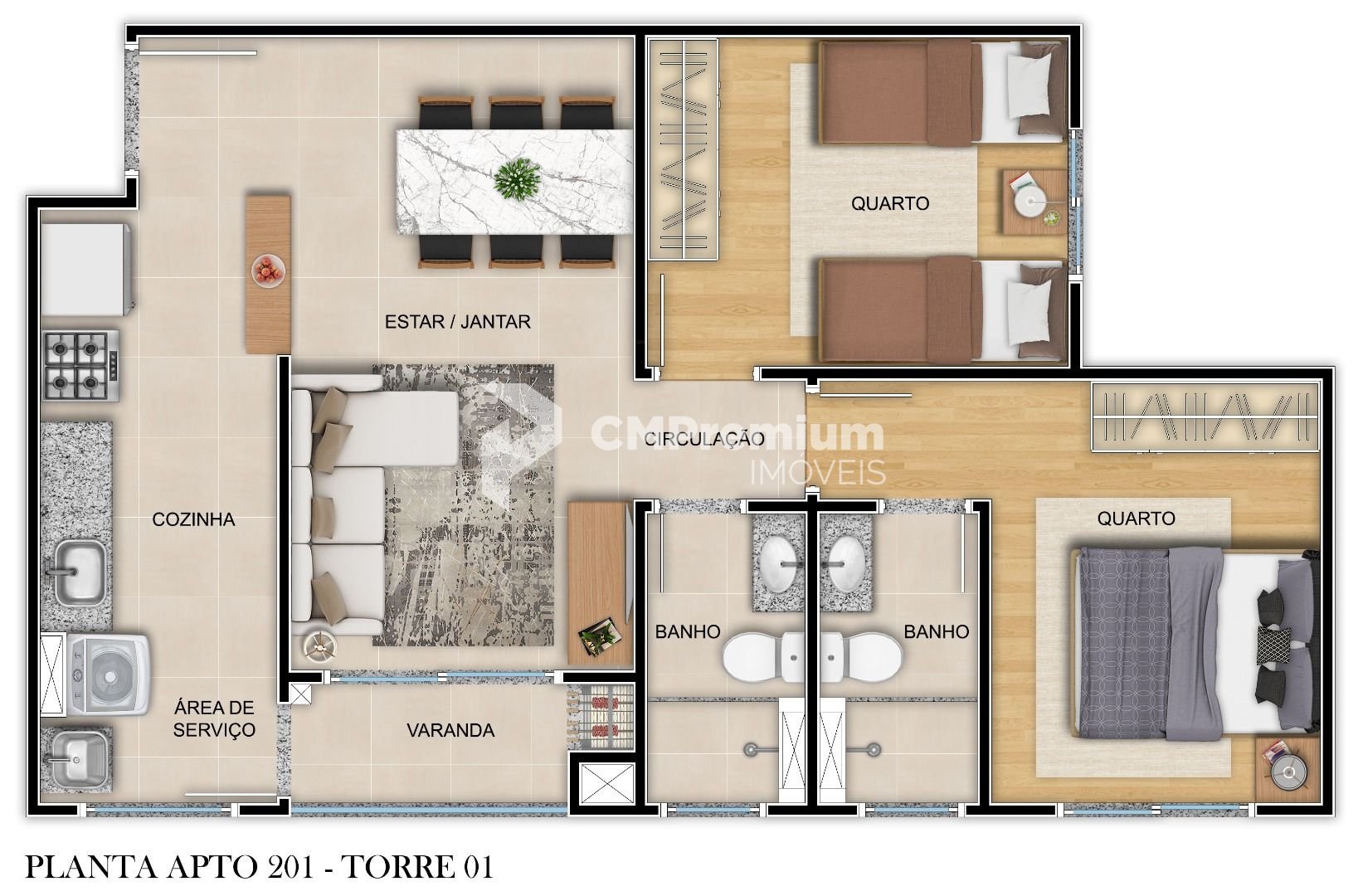 Apartamento com 2 dormitórios à venda, 50 m  por R  433.900,00...