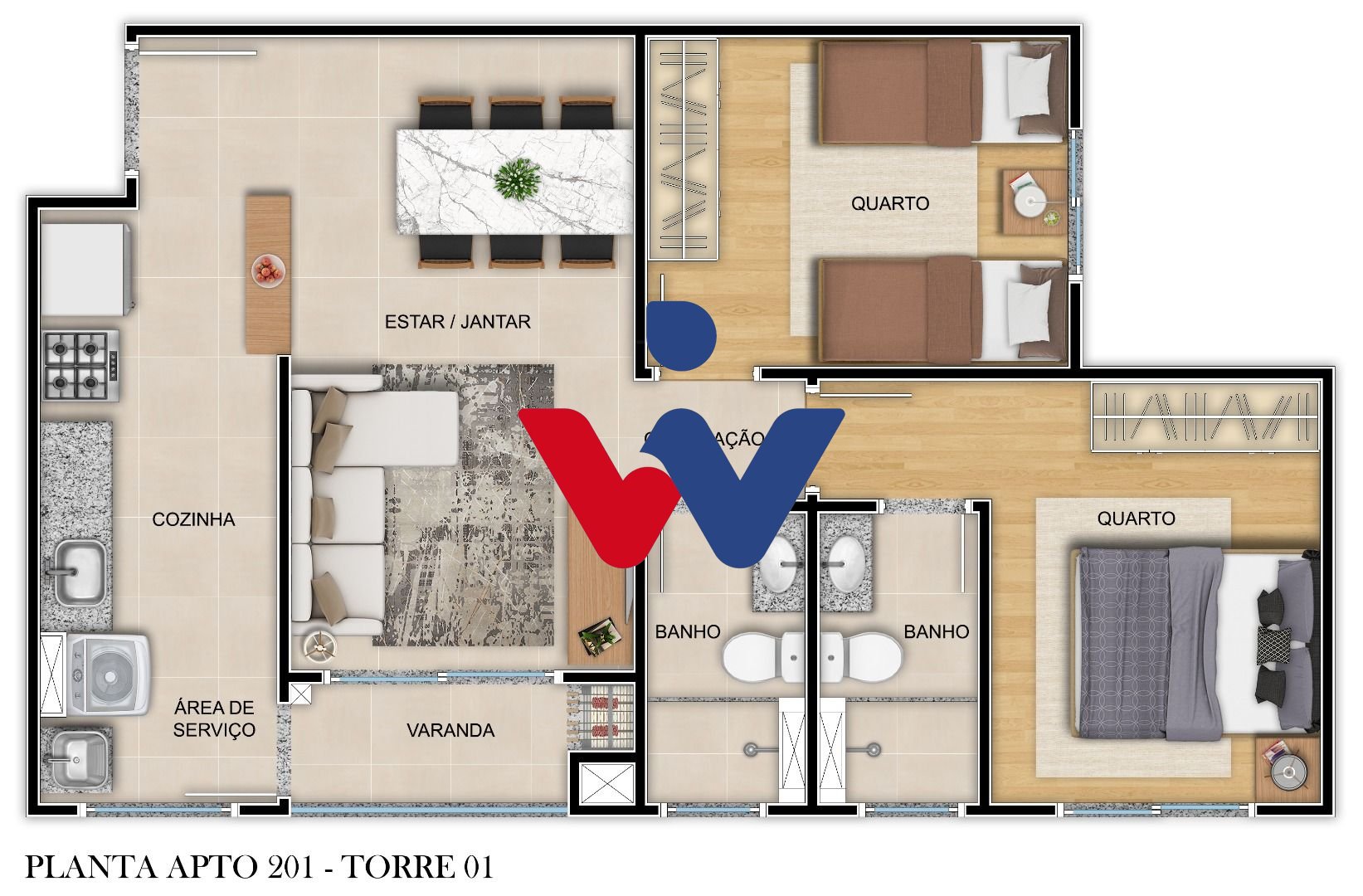 Apartamento com 2 dormitórios à venda, 50 m  por R  433.900,00...