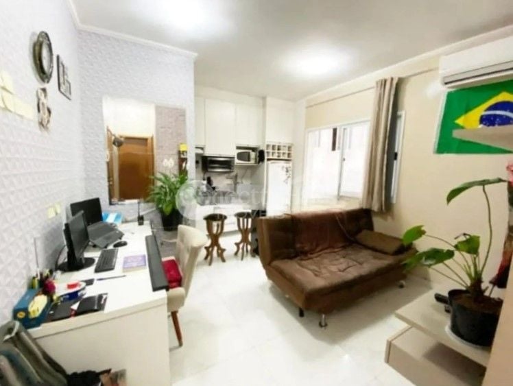 Apartamento 1 quarto com ar-condicionado, 38m , próximo ao Joc...