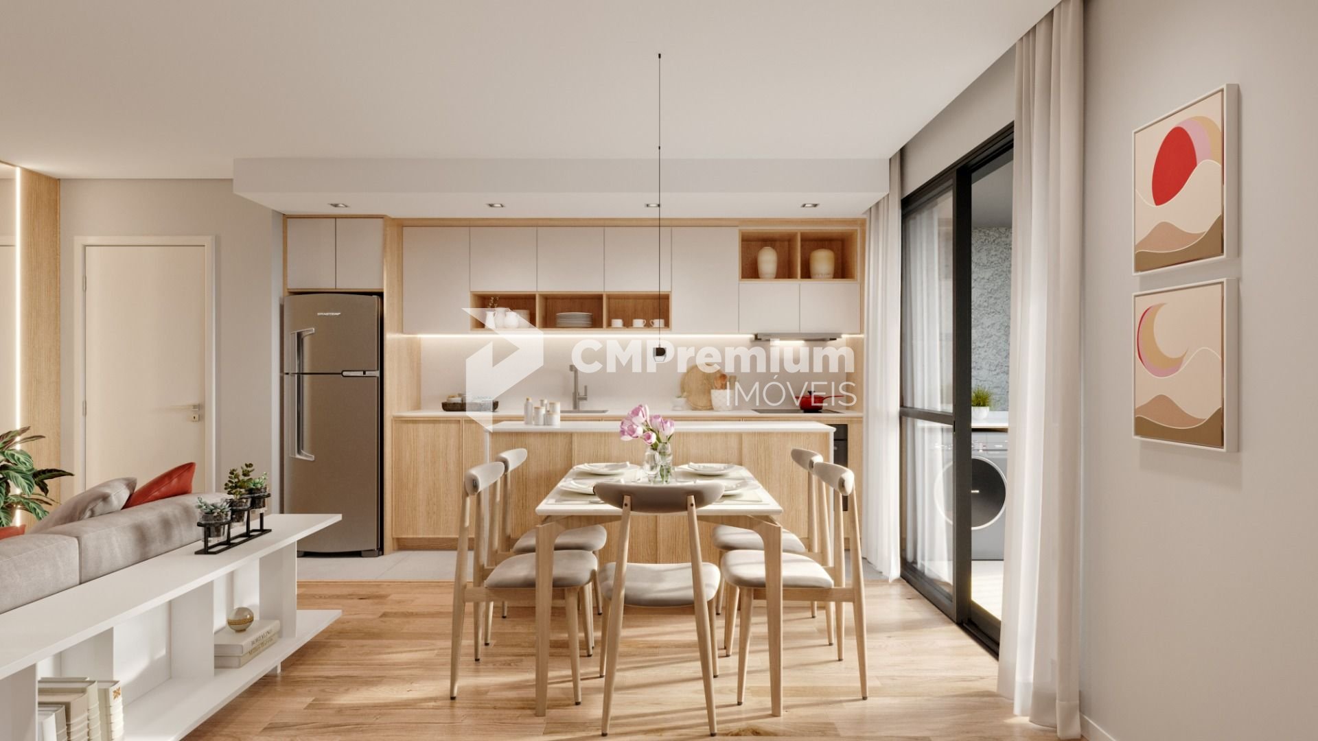 Apartamento com 2 dormitórios à venda, 57 m  por R  589.900,00...