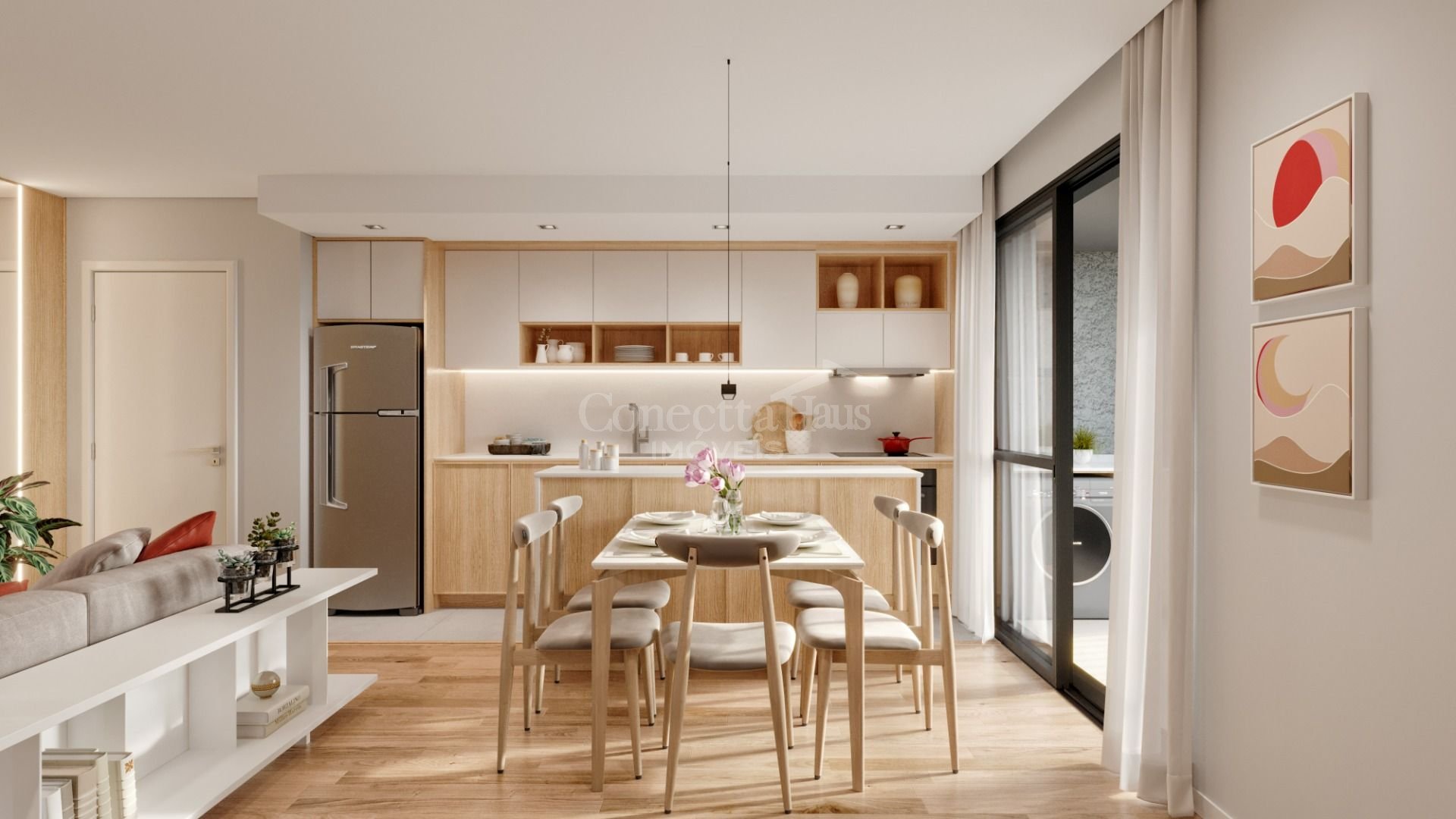 Apartamento com 2 dormitórios à venda, 57 m  por R  589.900,00...