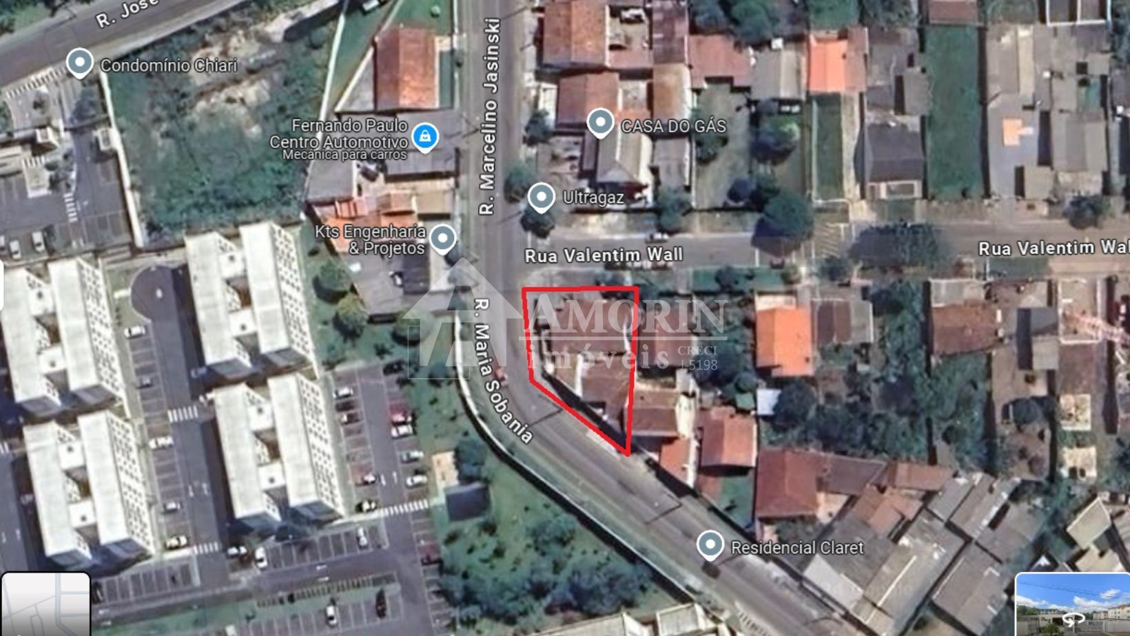 Terreno Comercial de esquina, à venda, 409 m  por R  690.000 -...