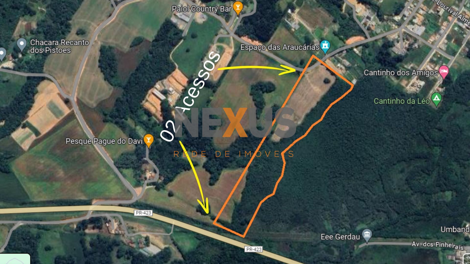 Terreno à venda, 73306 m  por R  13.700.000,00 - Estação - Ara...