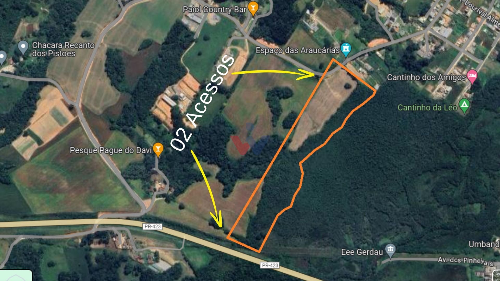Terreno à venda, 73306 m  por R  13.700.000,00 - Estação - Ara...