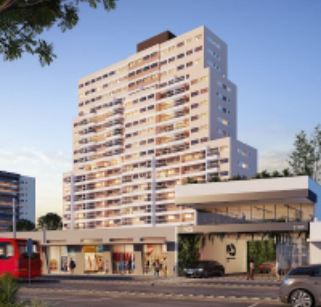 Apartamento com 1 dormitório à venda, 33 m   - Portão - Curiti...