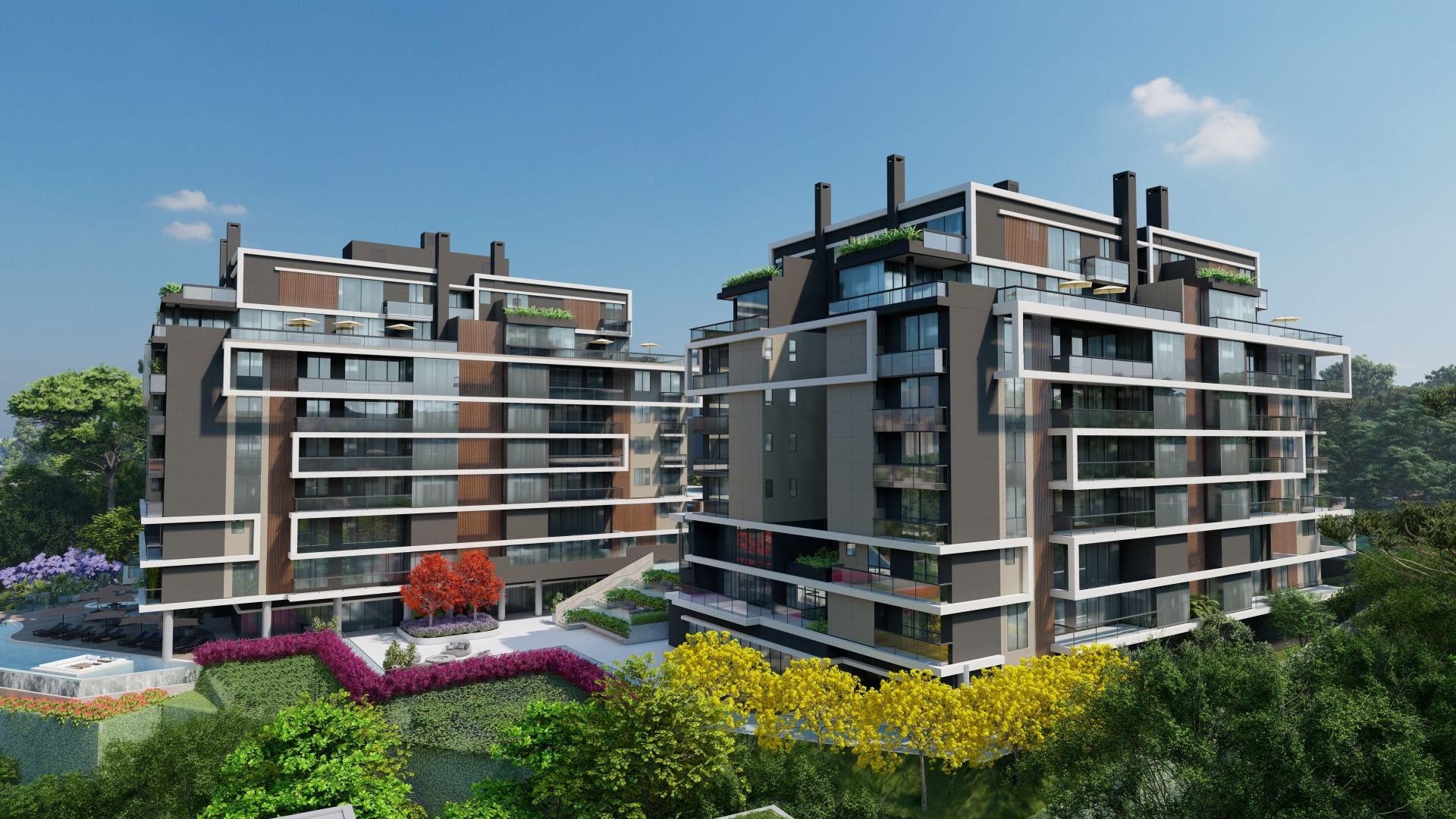 Cobertura Magnífica no Reserva Colina  Mossunguê, Curitiba