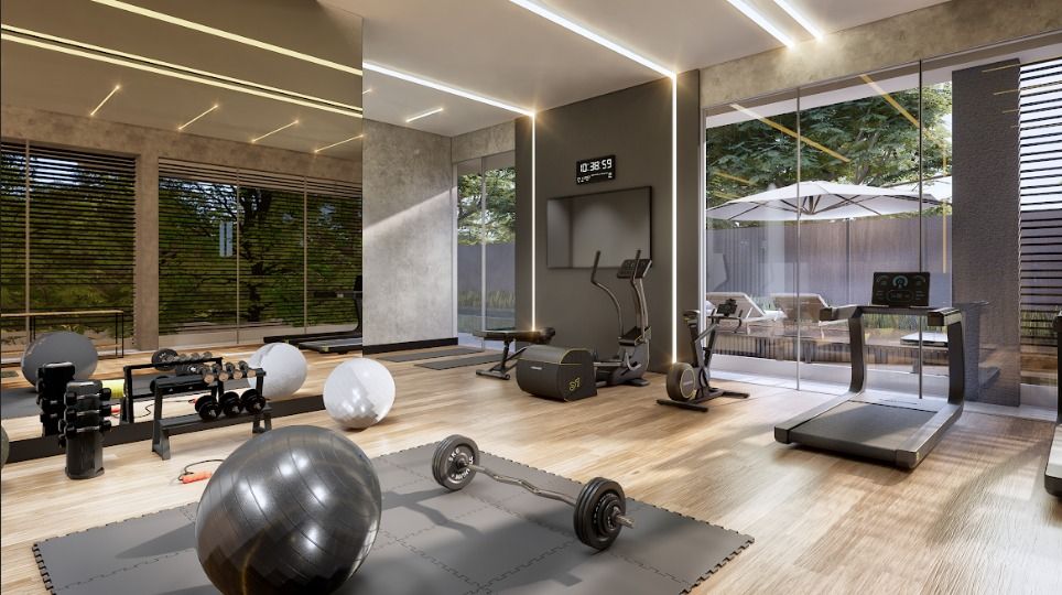 Apartamento de Luxo no Mossunguê  3 Suítes, Sacada com Churras...