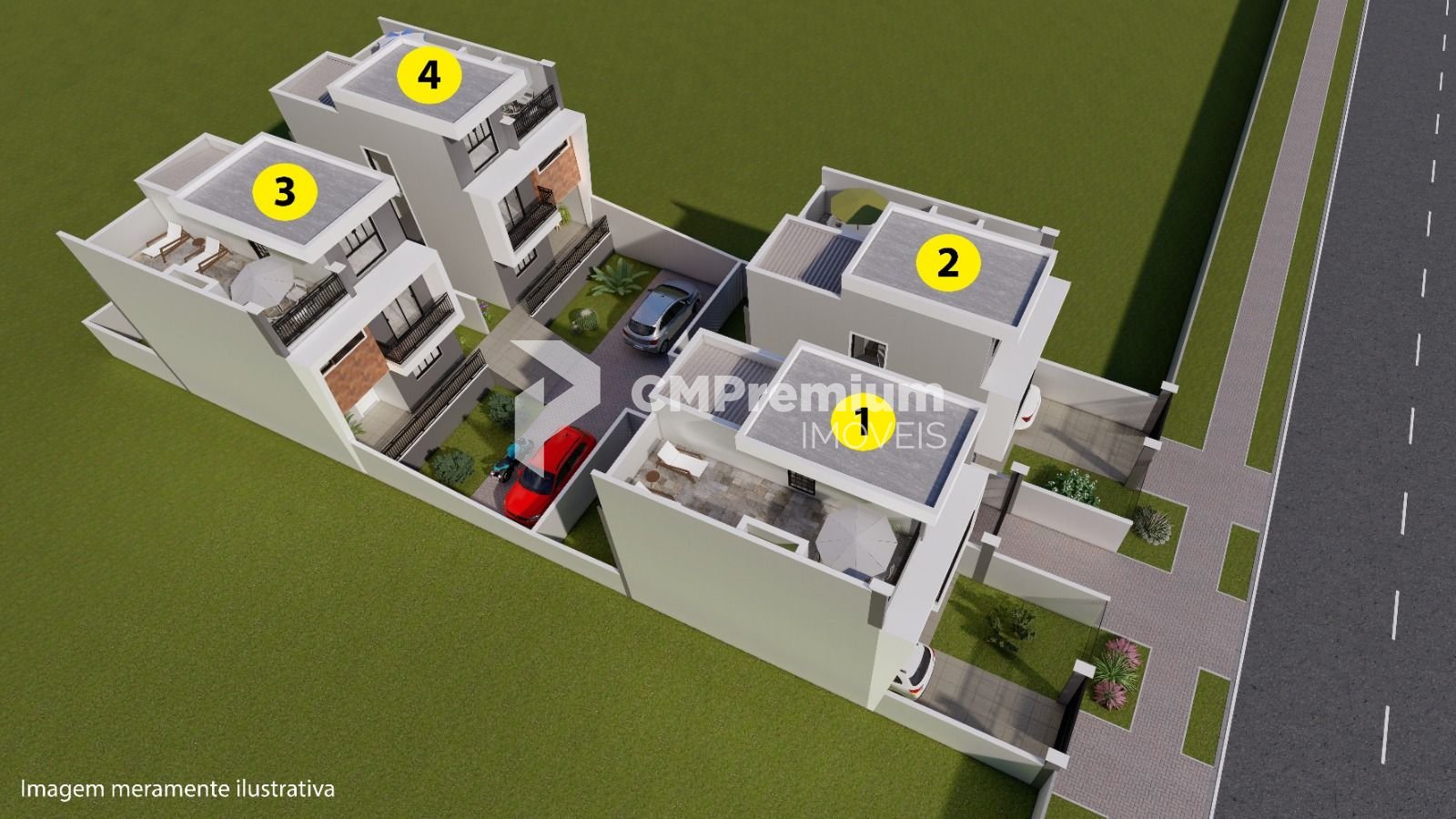 Sobrado com 4 dormitórios à venda, 122 m  por R  749.000,00 - ...