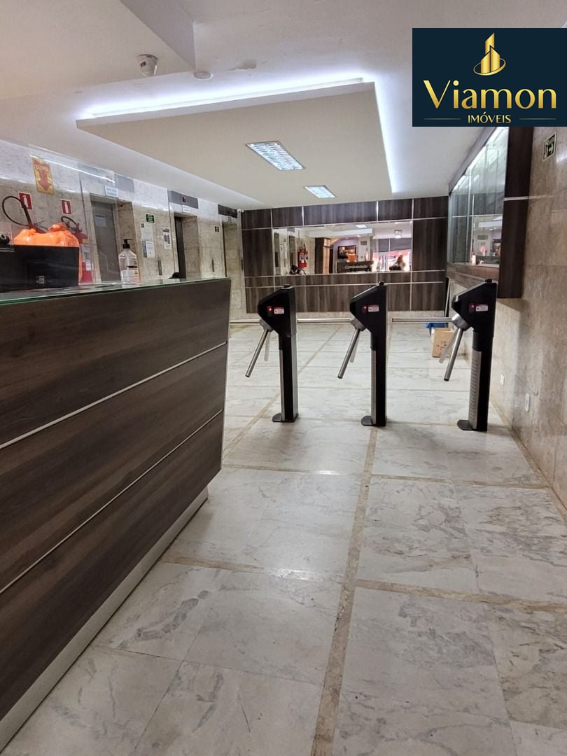 Sala em prédio central, seguro para trabalhar.
