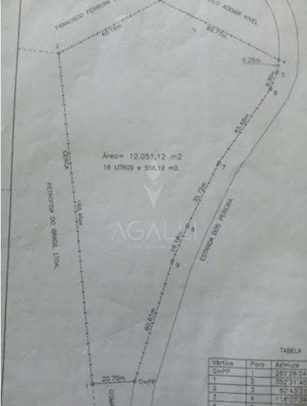 Terreno à venda, 12000 m  por R  1.654.000,00 - Areia Branca d...