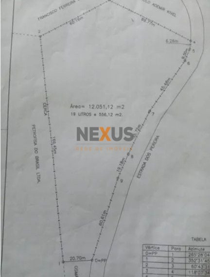 Terreno em Mandirituba  12.000 m , asfaltado, lote a partir de...