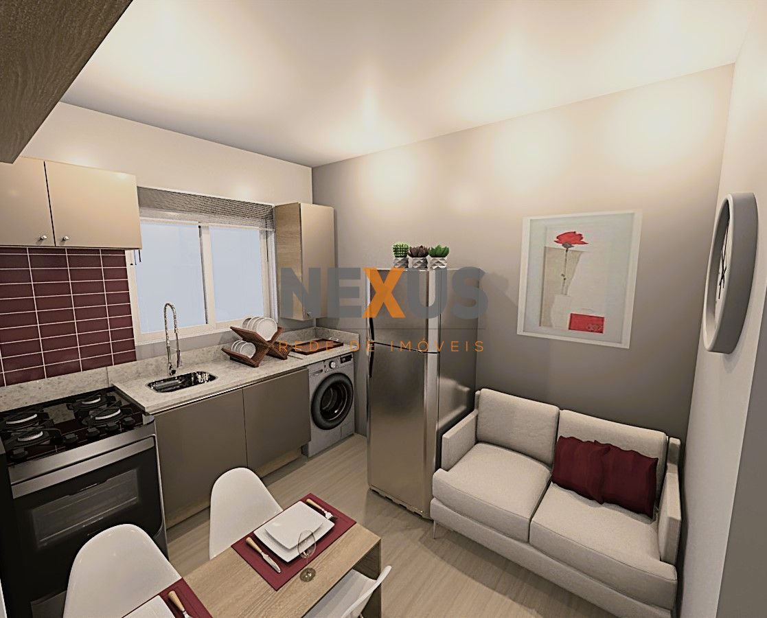Apartamento com 1 dormitório à venda,29.31 m , cajuru, CURITIB...