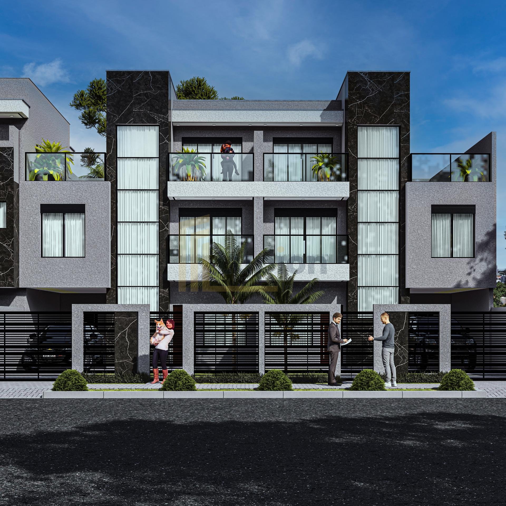 Sobrado com 3 quartos à venda, Água Verde, CURITIBA - PR