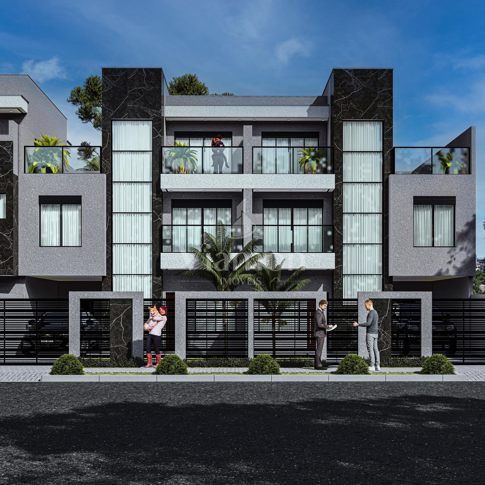 Sobrado com 3 quartos à venda, Água Verde, CURITIBA - PR