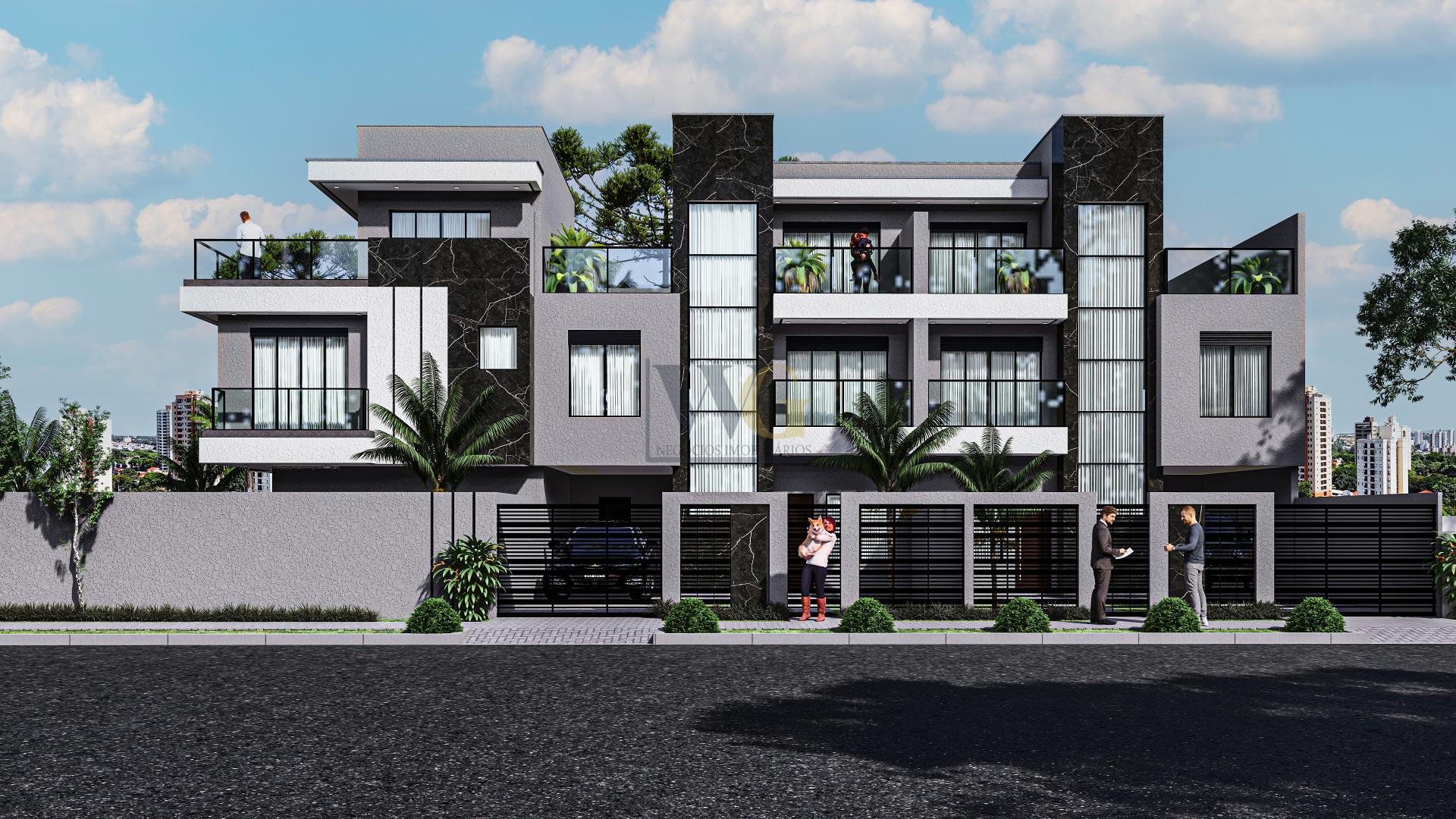 Sobrado com 3 quartos à venda, Água Verde, CURITIBA - PR