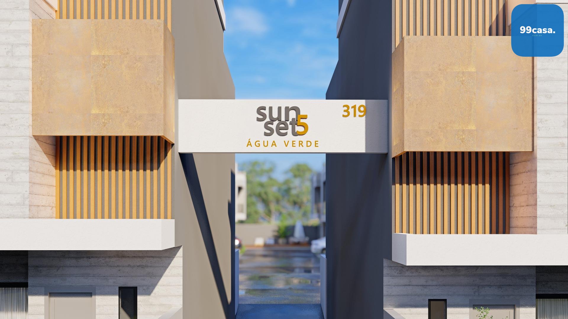 Sobrado com 3 quartos à venda, Água Verde, CURITIBA - PR