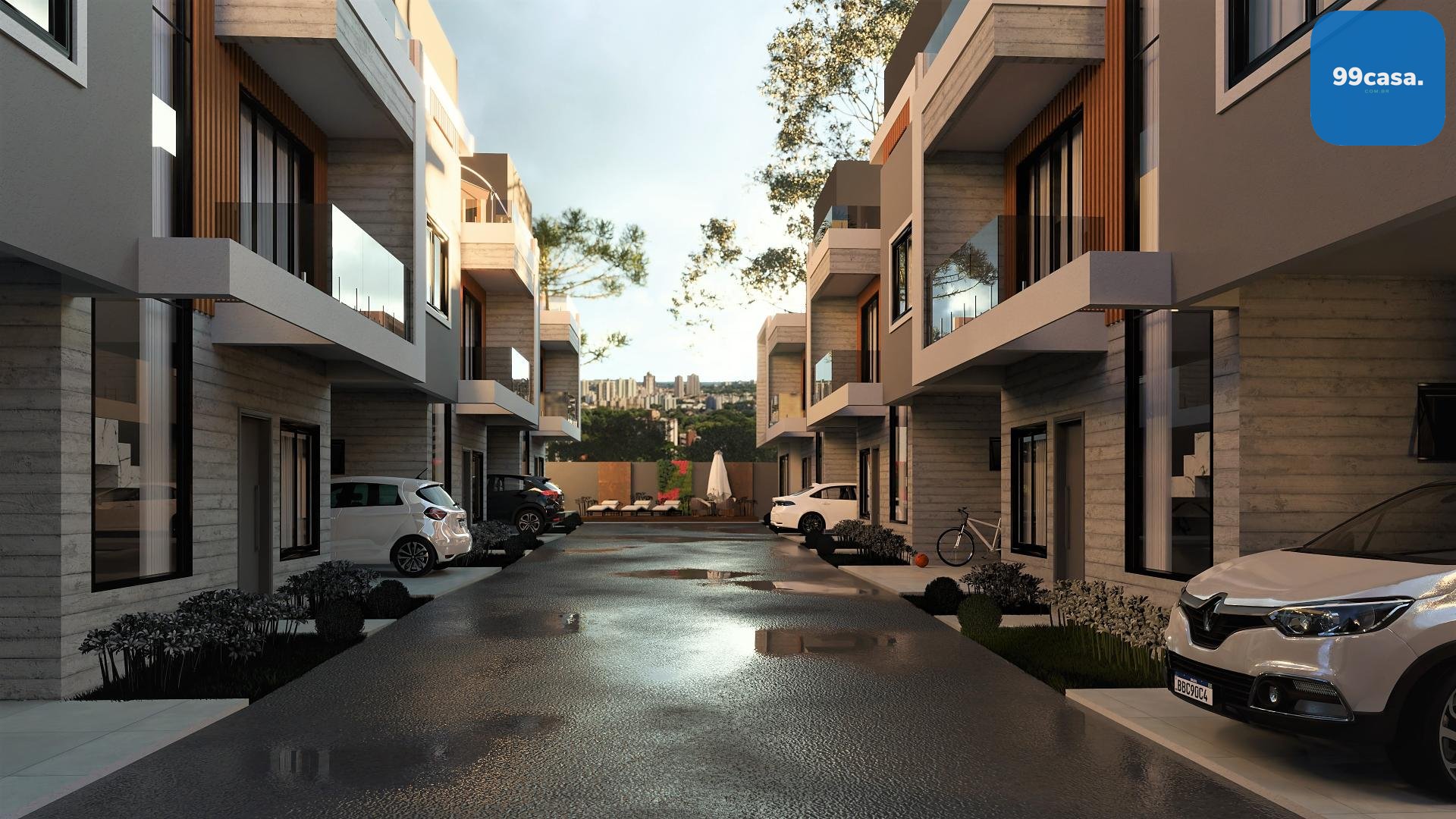 Sobrado com 3 quartos à venda, Água Verde, CURITIBA - PR