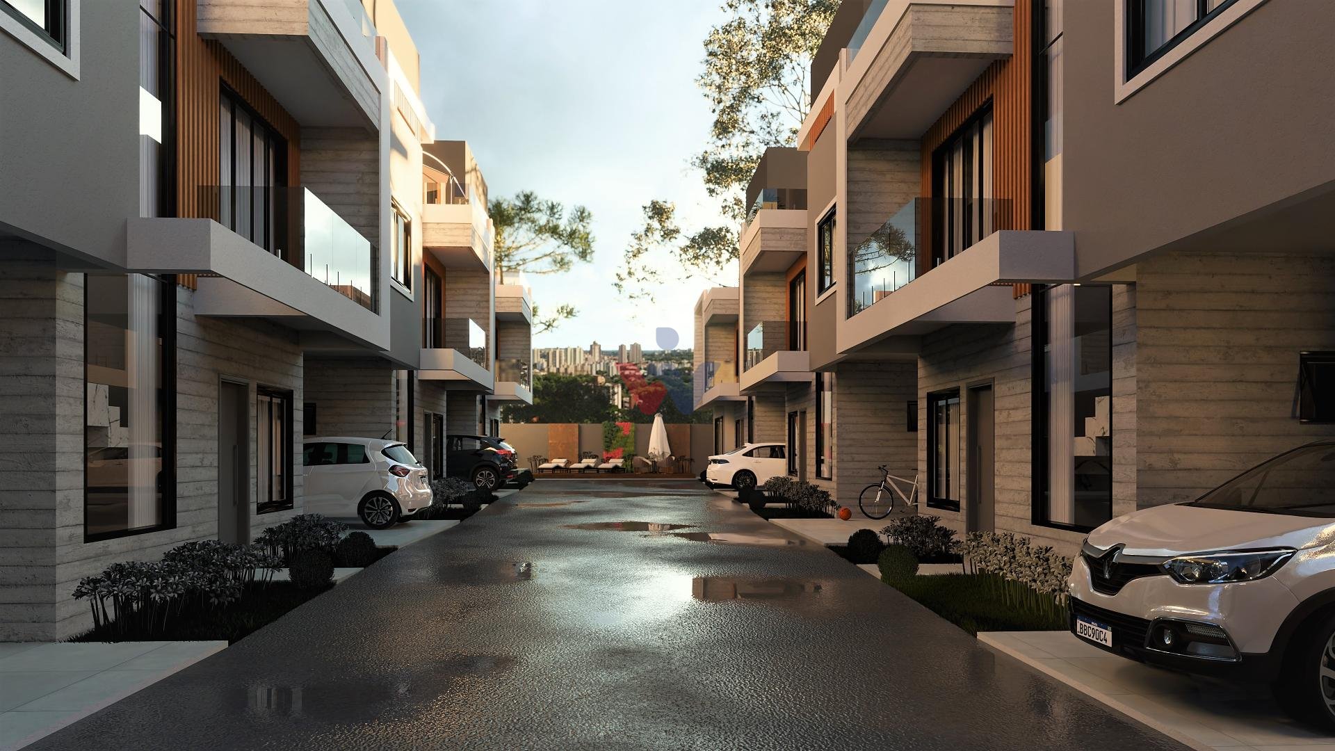 Sobrado com 3 quartos à venda, Água Verde, CURITIBA - PR