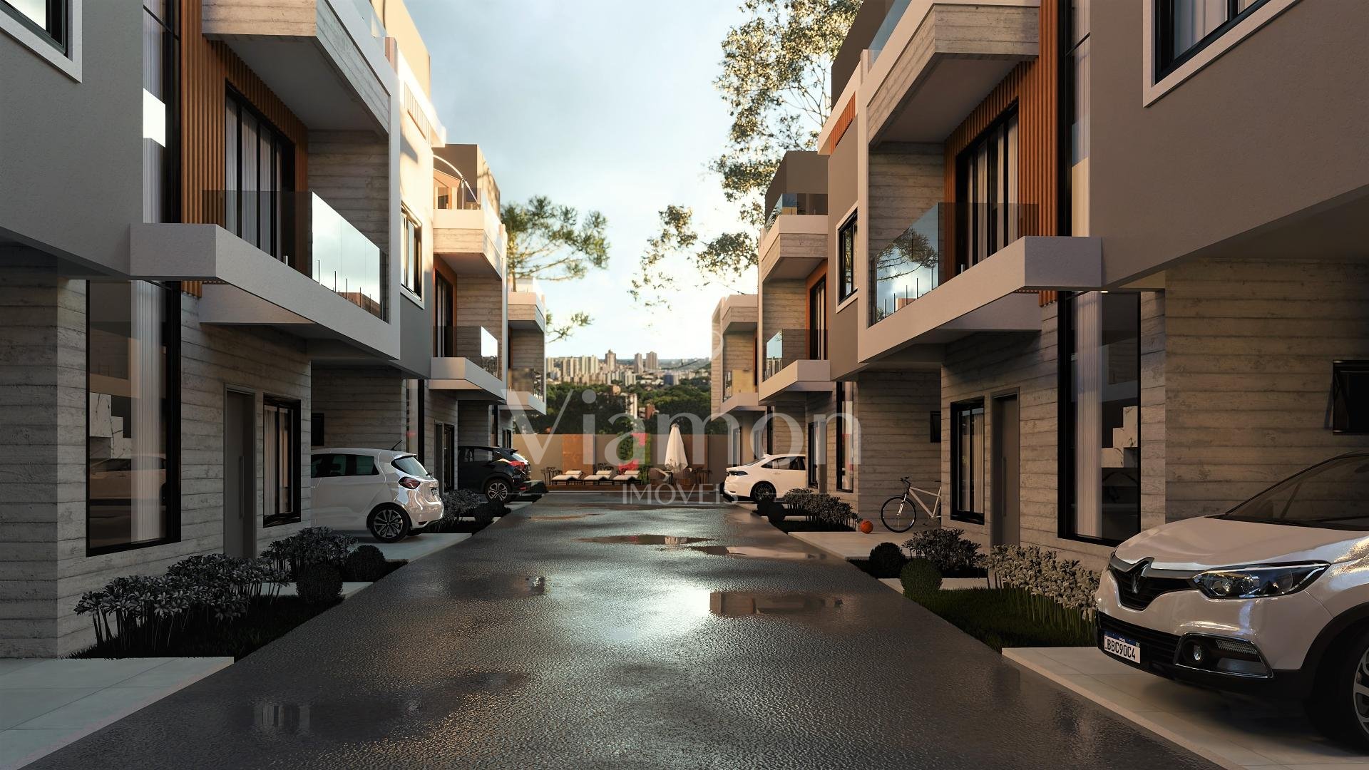 Sobrado com 3 quartos à venda, Água Verde, CURITIBA - PR