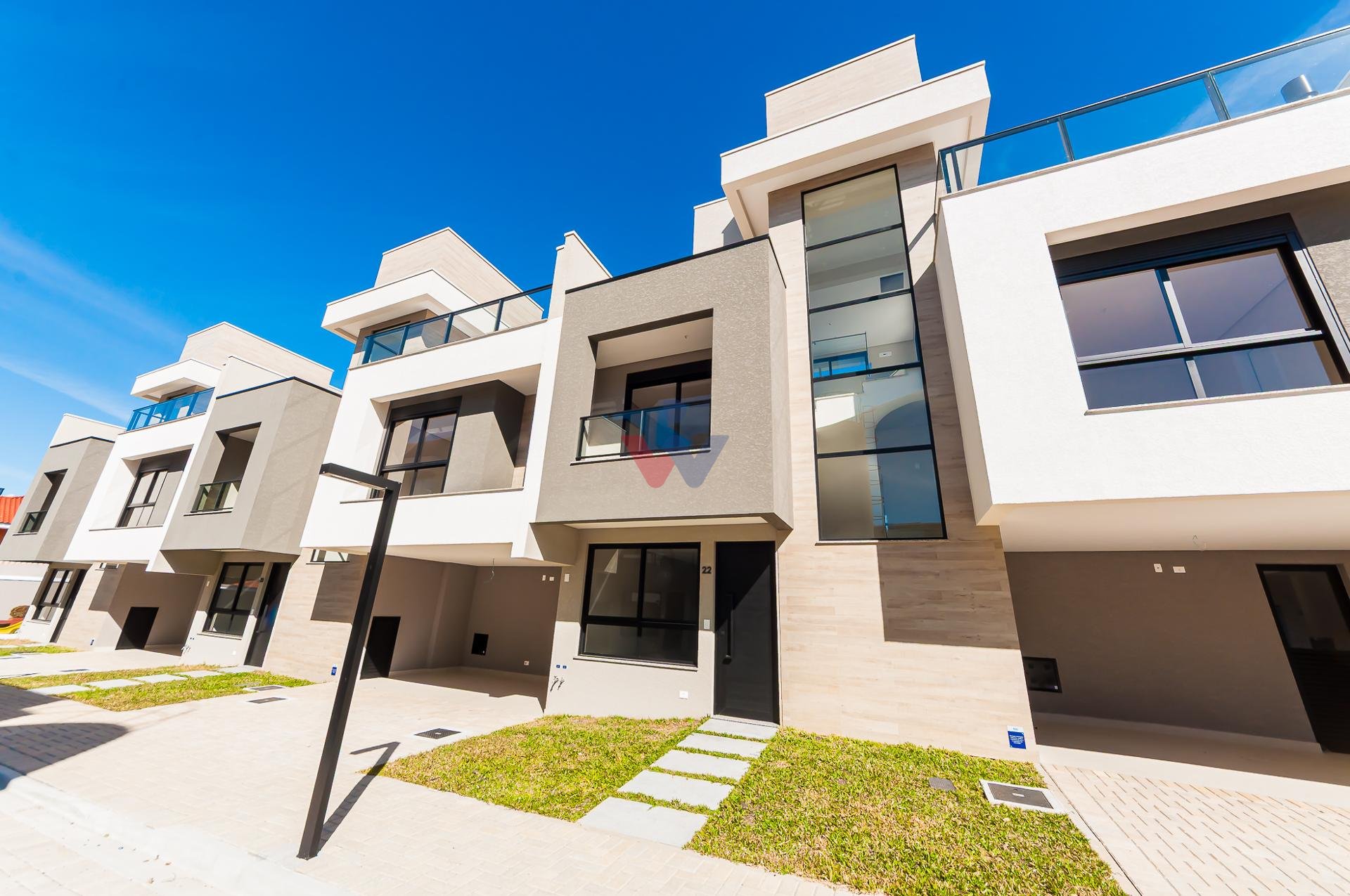 Sobrado com 3 quartos em condomínio à venda, Santa Felicidade,...