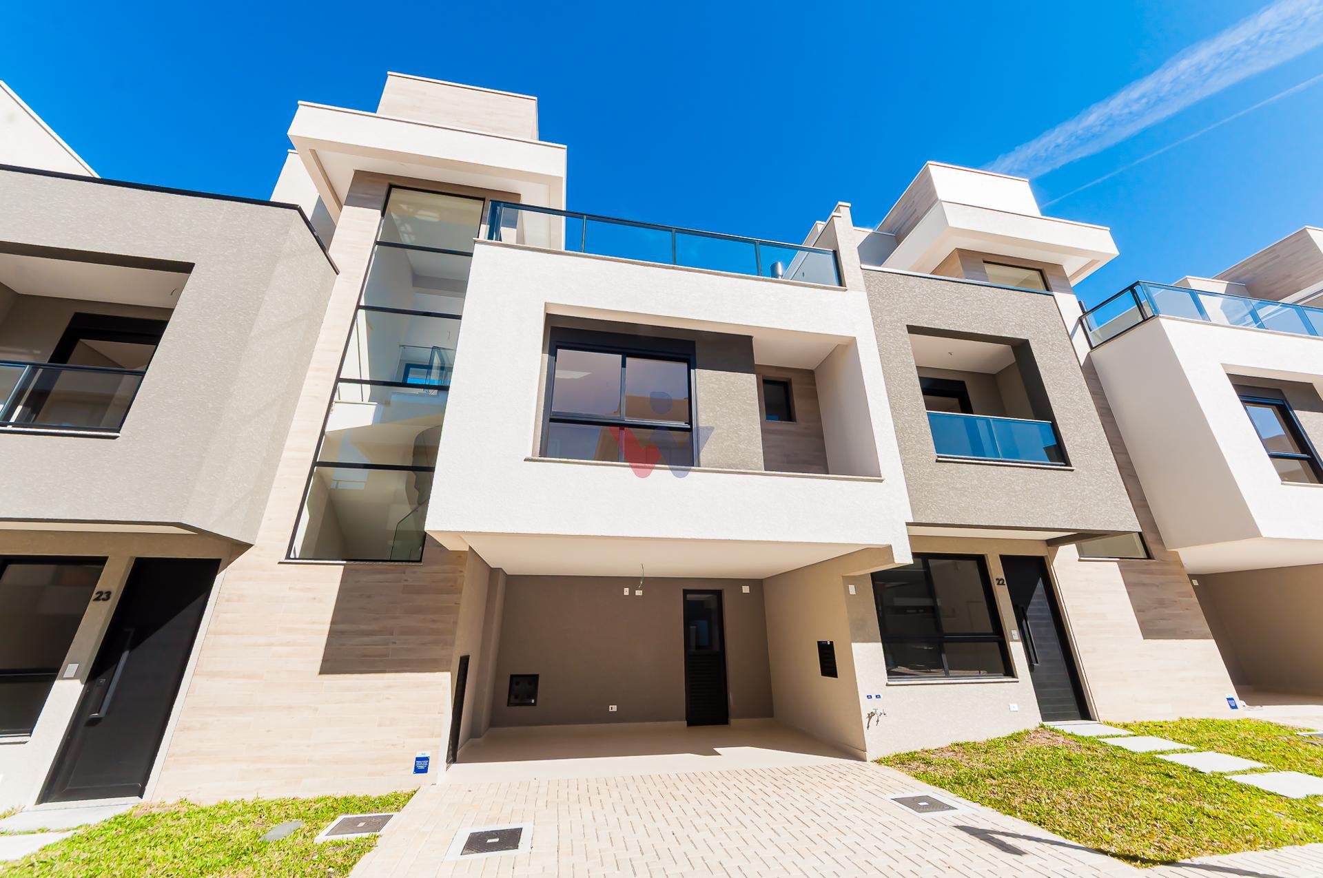 Sobrado com 3 quartos em condomínio à venda, Santa Felicidade,...