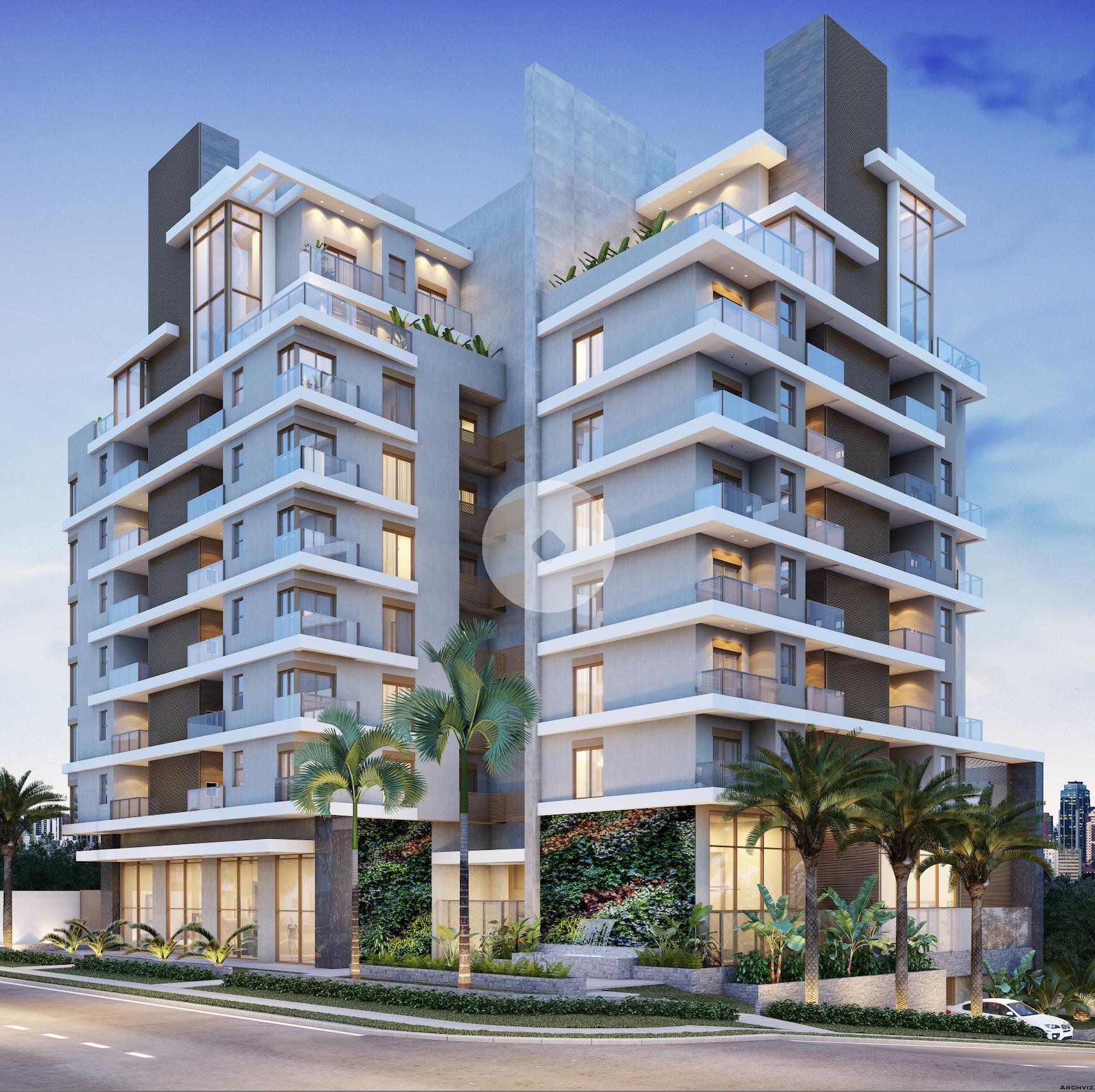 Apartamento luxuoso, localizado no bairro Cristo Rei, previsão de entrega 12-25.