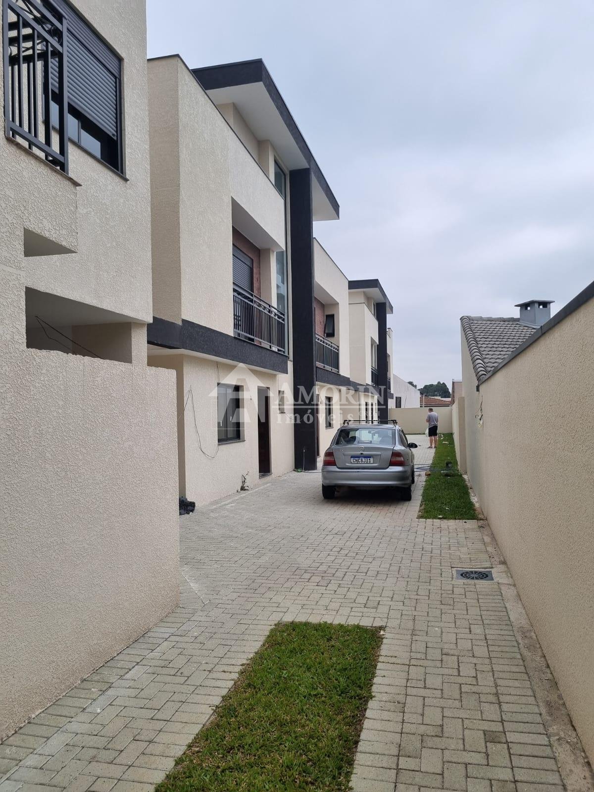 Sobrado novo no Uberaba, Curitiba PR, com 3 quartos  1 suíte ,...