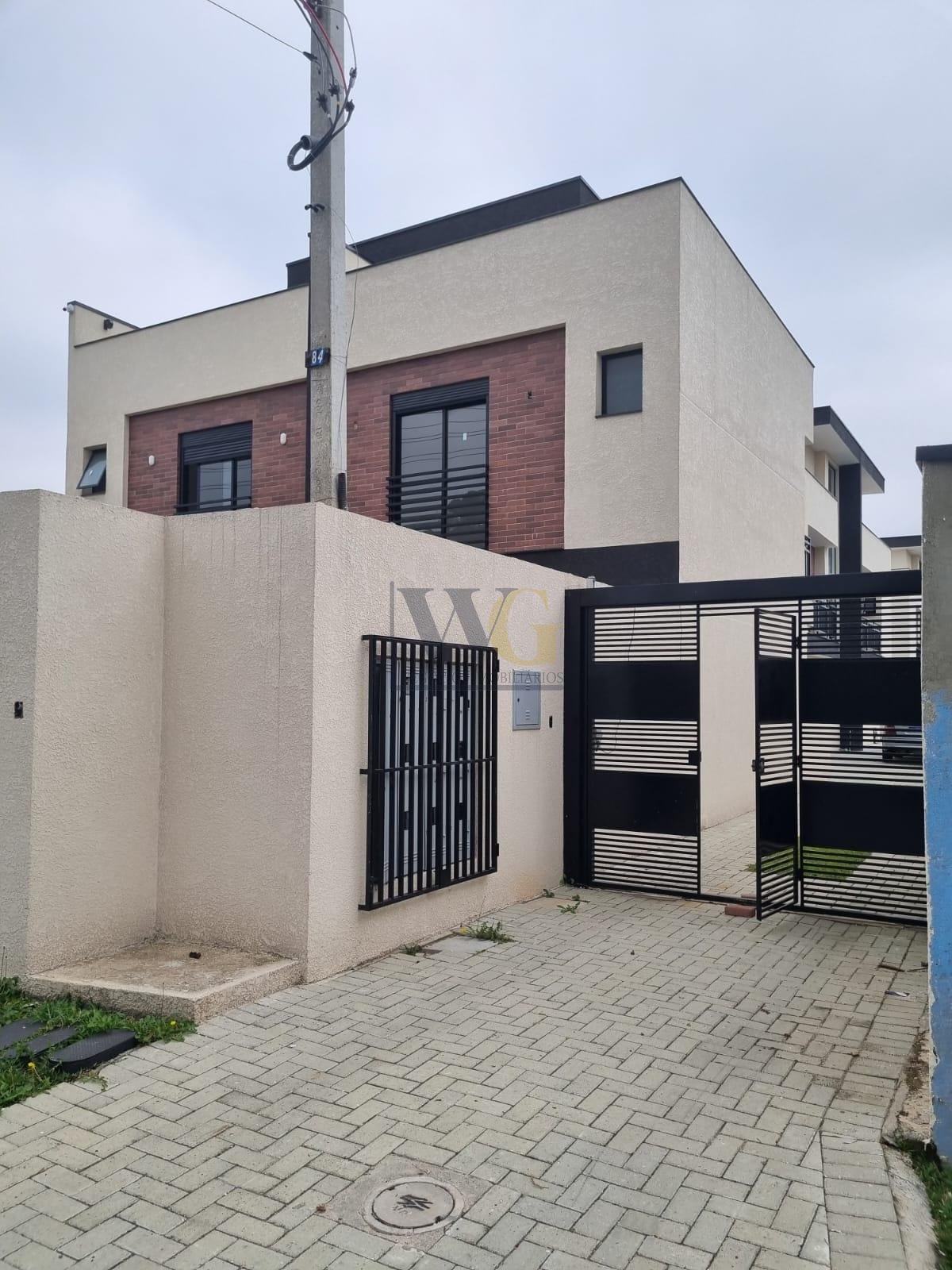Sobrado novo no Uberaba, Curitiba PR, com 3 quartos  1 suíte ,...