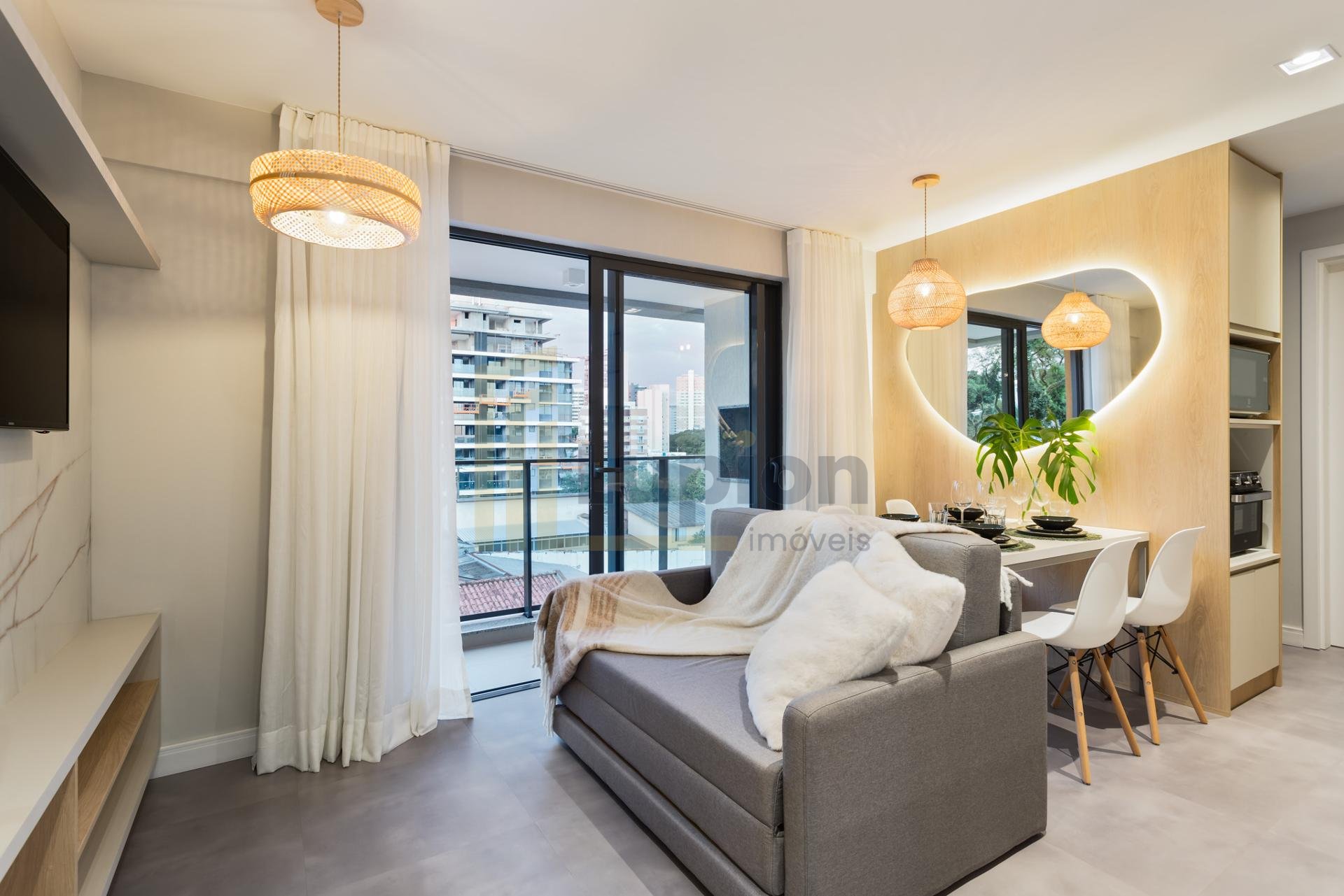 Studio à venda no Água Verde | Casa Modena com sacada e roofto...