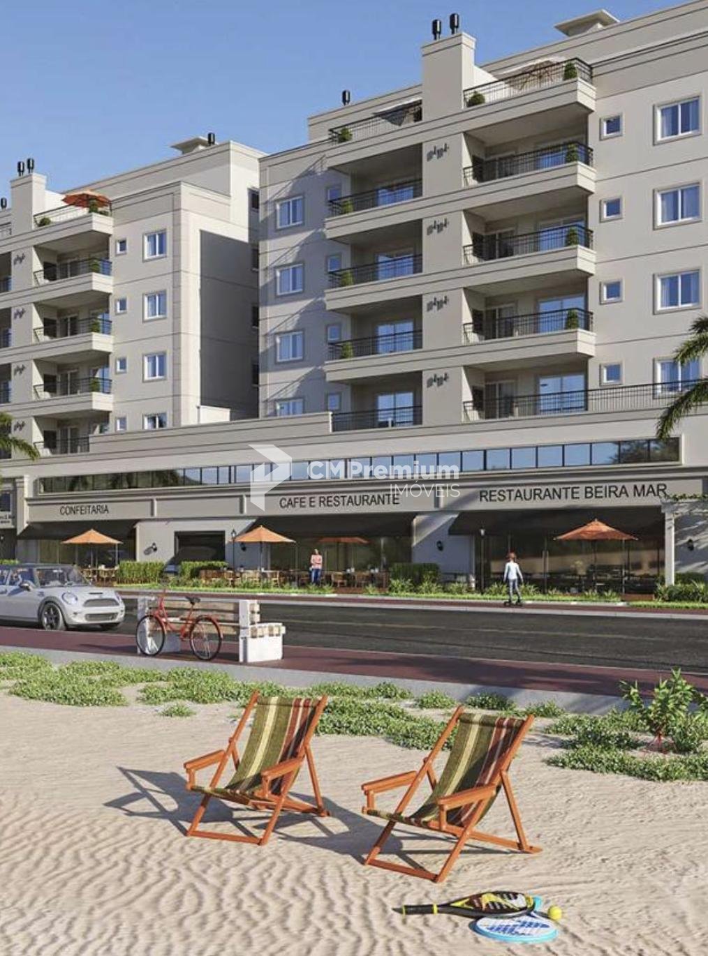 Apartamento à venda, alto padrão com vista para o mar no Terra...