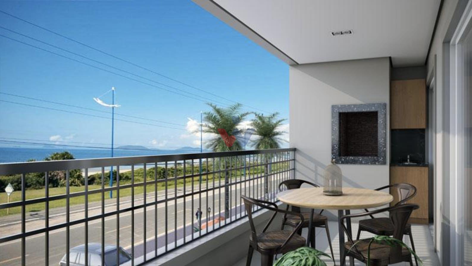 Apartamento à venda, alto padrão com vista para o mar no Terra...